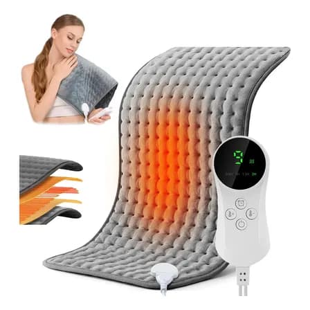 Compresa Caliente Eléctrica 9 Niveles Temperatura 60*30cm
